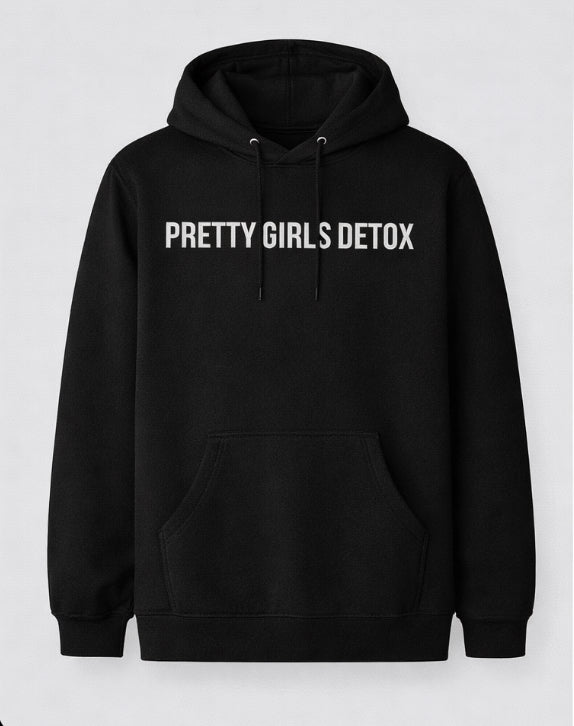 PRETTY GIRLS DETOX™ Signature Hoodie – Army Green, Black, Beige